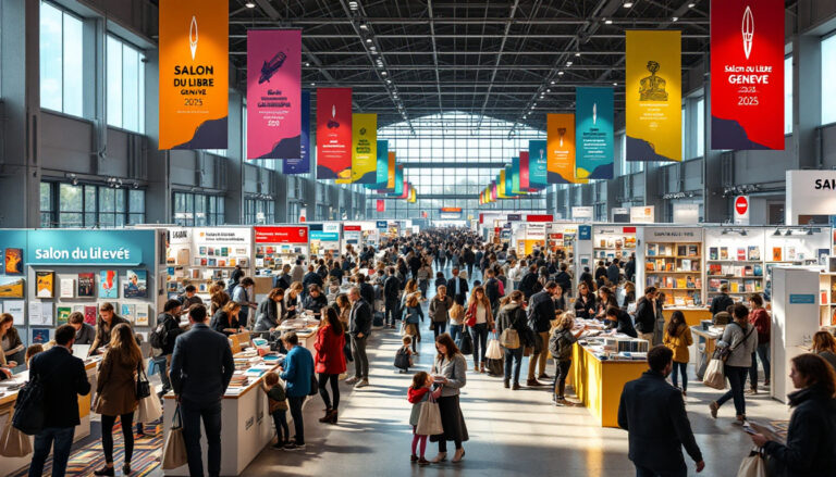 découvrez le salon du livre de genève 2025, un rendez-vous incontournable pour les passionnés de littérature. plongez dans un monde de livres, d'auteurs et d'échanges culturels, avec des conférences, des dédicaces et des animations pour petits et grands. ne manquez pas cette célébration du livre et de la lecture !